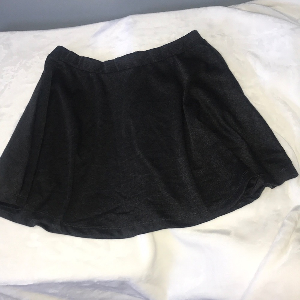 Grey skater skirt